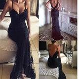 Sexy Mermaid Backless Long Prom Dress, Evening Dress SJ211174